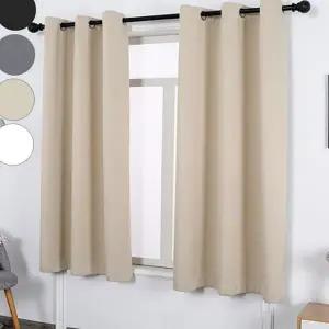 거실 커튼 프리미엄 아일렛 안방 암막 커튼 침실 단열 방한 가리개 햇빛 방풍 창문 무지