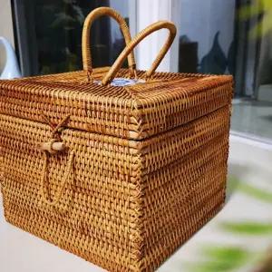 사각 정리 라탄 대용량 정리함 빨래바구니 바스켓 깊은 햄퍼