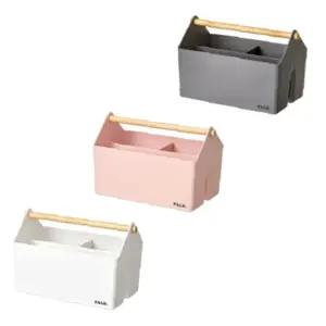 수납통소풍정리함 미니공구함 정리함 손잡이 구두약통 시스맥스 팔로바스켓_다용도