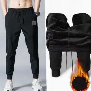 남자 겨울 조거 팬츠 트레이닝 시보리 바지 남자 기모 조거 팬츠 남성 츄리닝