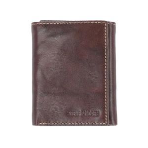 스티브 매든 남성용 RFID 삼단 지갑(아이디 창 포함)