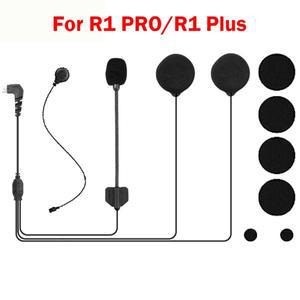 FreedConn R1 PRO Plus 헤드셋 이어폰 마이크(오픈 하프 클로즈 헬멧용)