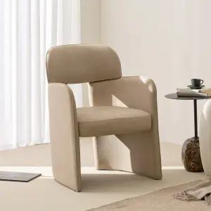 [모던하우스(가구)] 모던하우스 솔리드 PU 암체어 그레이 DL0625015