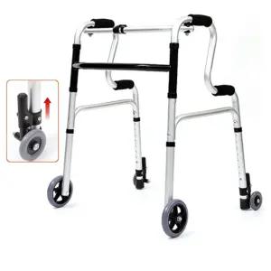 고령자용 거동불편 어르신 실내용 2단 손잡이 실버 워커 보행차 노인카트