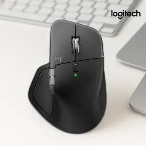 로지텍코리아 MX MASTER 4 FOR MAC 햅틱 마우스 스페이스블랙