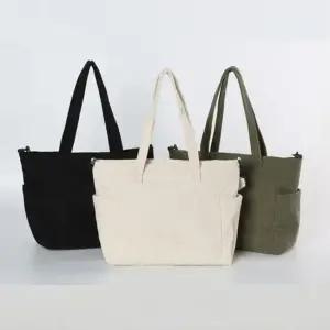 여성 도톰 코듀로이 데일리 숄더백 크로스백 겨울가방