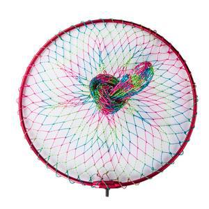 접이식 비접이식 네트 네트포함 프레임 어망 티타늄 합금 원형 대물 낚시 40cm50cm60cm카본