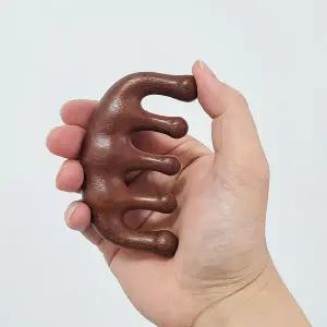 [셀러에이드]나무 우드 괄사 두피 얼굴 바디 경락 마사지기