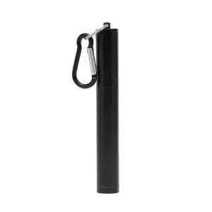 빨대 스텐 휴대용 길이조절 재사용빨대 세척솔 (WF294A3)