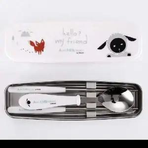 어린이 유아 케이스 이유식 스푼 세트 수저 이유식그릇 이유식용기