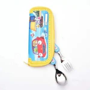 어린이 스푼 젓가락 유아 케이스 수저 이유식 이유식그릇