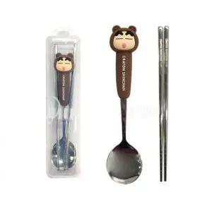 어린이 스푼 유아 이유식 입체 젓가락 케이스 이유식그릇