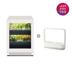 LG 틔운 오브제컬렉션+LG 틔운 미니 L123E1PM(L123E1P+L023E1) 식물생활가전 식물재배기 네이처 베이지
