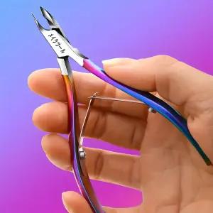 메이드인네이처 프로페셔널 스테인레스 스틸 316L 큐티클 니퍼(5mm 티타늄 블레이드 전문가용) ON