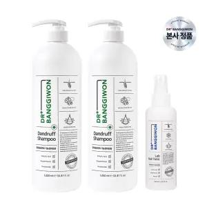 [닥터방기원]댄드러프 샴푸1000ml 2개+랩 헤어토닉 150ml 1개