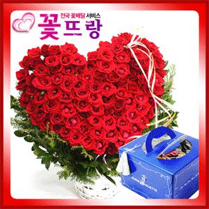 [전국배송]장미100송이꽃 프리미엄40종/꽃바구니/꽃다발/꽃상자/최고의만족감/생일.기념일/당일꽃배달