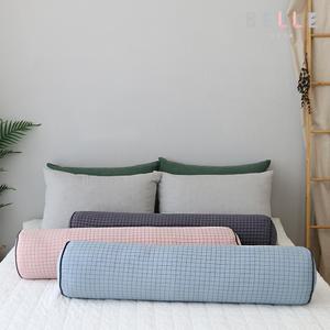 순면 노르딕 체크 바디필로우 (안고자는베개/롱쿠션/가드쿠션)