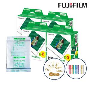 [인스탁스]스퀘어필름 9팩(90장)+선물/즉석카메라 필름/SQ1/SQ6/SQ20/쉐어2