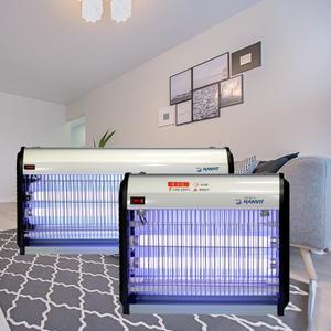 혀누닷컴 가정용 캠핑 날파리 벌레 퇴치기 업소용 모기 포충기 파리 포충등 중형 전격살충기 해충 나방 잡는기계