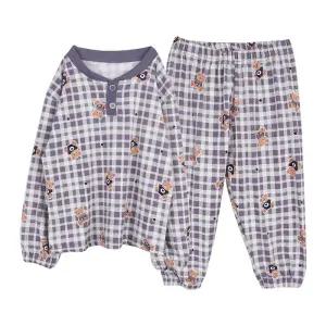 필굿 남아동 극세사 피치기모 수면잠옷세트 따숨이 아기 유아 주니어 유치원 초등 중 고등학생 파자마파티 홈웨어 실내복