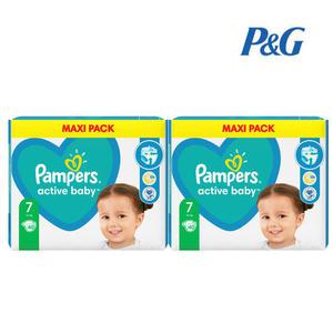 유럽산 팸퍼스 베이비드라이 기저귀 밴드 형 1 2 3 4 5 6 7 단계 pampers 밴드7단계2팩(80매) 바우처