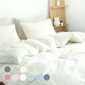 코튼벨  고밀도 순면 호텔식 홑겹이불커버 단품 세트 SS Q K