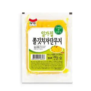 일가집 쫄깃 치자단무지 200g