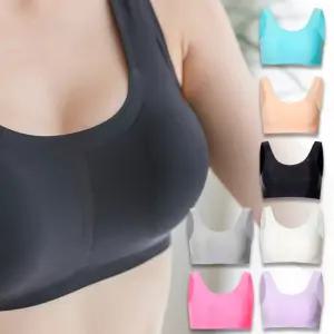 심리스 브라 기본형 노와이어 노라인 무봉제 스포츠브라 빅사이즈 브라렛 누디 언더웨어 오늘출발