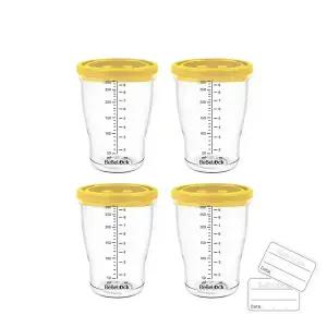 [베베락] 엘파 이유식 밀폐용기 280ml(4P)