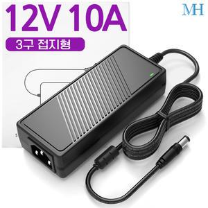 12V 10A 시거 아답터 120W 차량용 시거잭 소켓 에어펌프 콤프레셔 청소기 파워/12V10A 어댑터