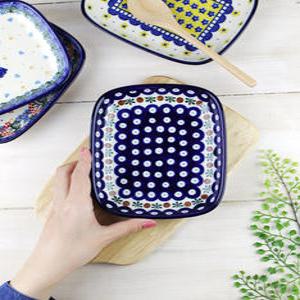 폴란드그릇 아티스티나 라운드 직사각접시(소)