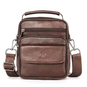 밀레바노 남성 소형 가죽가방 크로스백 MV-7502 캐주얼 데일리 숄더백