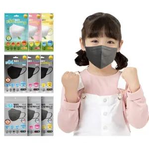 웰클린 황사방역 새부리형 KF94 마스크 화이트/블랙 개별포장 대/중/소