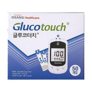오상헬스케어 글루코터치 혈당시험지 혈당측정검사지 50매 - 27년 06월