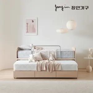 장인가구 피터 주니어 2단 슬라이딩 수납침대S_매트별도