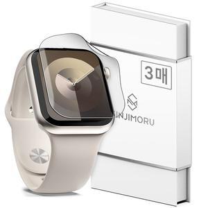 [신지모루] 애플워치 전 기종 전면 TPU 풀커버 액정보호필름 강화유리 3매 40mm 44mm 49mm 46mm