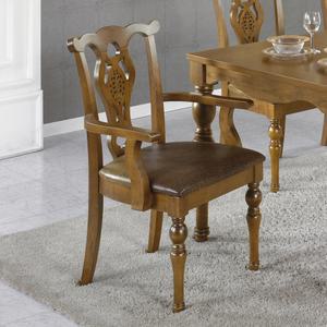 SL겔러리 소브리노 암체어 엔틱식탁의자 고급PU 엔틱인테리어 팔걸이