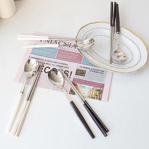 리넥 모던 커트러리 수저세트 숟가락 젓가락 4인세트