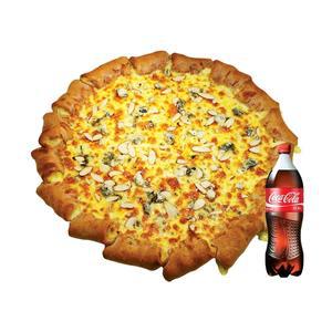 (피자생각) 못난이 고르곤졸라L+콜라1.25L