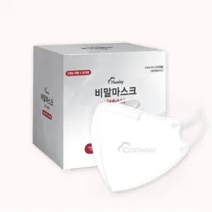 코튼데이 휴데이 새부리형 비말마스크 100매