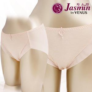 비너스by자스민 심플 파워넷 삼각 헴팬티 JPT1236H