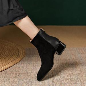 [YANHUA]168 스웨이드 여성부츠 앵클부츠