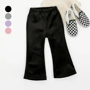 골지부츠컷 팬츠 겨울 기모바지 여아 주니어 밴딩 스판 유아동 키즈 등원룩 국산 아동복