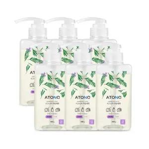 [아토앤오투] 시그니처 주방세제 로즈마리향 6개 세트