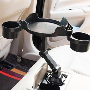 [한국침구예진]클라모프 자동차 차량용 컵홀더 테이블 트레이 식탁 핸드폰거치