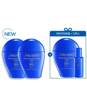 [롯데백화점]시세이도 [특별] NEW 파란자차 선크림 2+1 세트