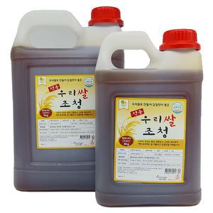 크로바 우리 쌀 조청 3kg 또는 5kg /100% 국내산 쌀로 전통 방식 그대로