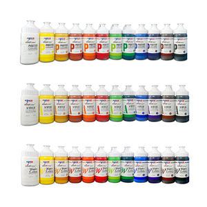 종이나라 포스터물감 / 아크릴 / 수채화물감 12색세트 220ml