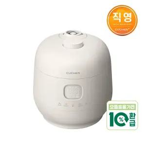 쿠첸 브레인 풀스테인리스 듀얼프레셔 10인용 IH전기압력밥솥 CRH-TWS1010W