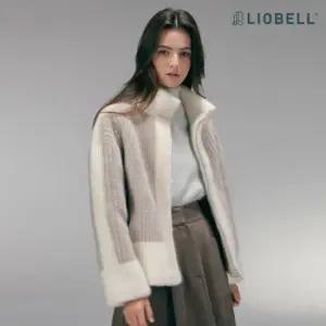 리오벨 리버시블 페이크 퍼 쟈켓 5종 택1